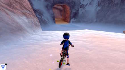 海上を左に渡り、陸に上がる