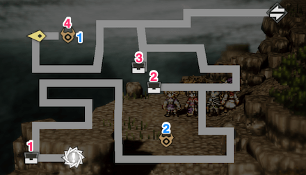 オルサ島 宝箱 位置