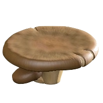 キノコのテーブル画像