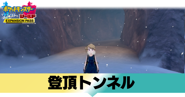 ポケモン冠の雪原】登頂トンネルに出現するポケモンまとめ【剣盾