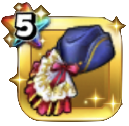 アンティークハット・青