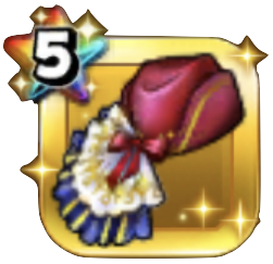 アンティークハット・赤