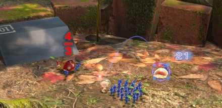 埋まっている果実