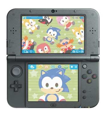 16 10 19 ソニック ザ ヘッジホッグ の生誕 25 周年を記念してニンテンドー3ds テーマショップでソニック関連テーマ第 2 弾が本日より配信開始 ゲームエイト