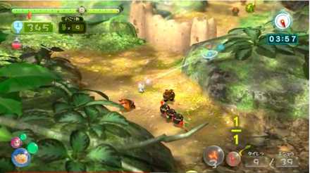 原生生物を倒していく