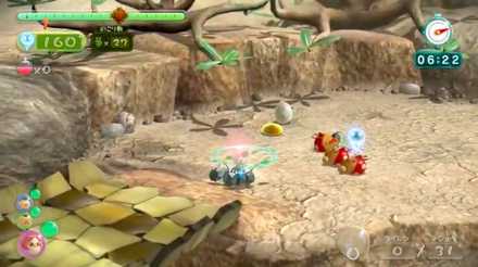 どしどし原生生物を倒していく