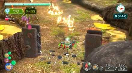 協力して原生生物を倒す