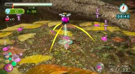 まずはピクミン回収をしていく