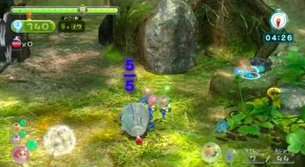 原生生物を満遍なく倒していく