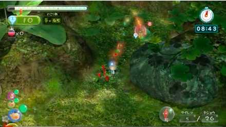 まずはピクミン集めをしつつ討伐