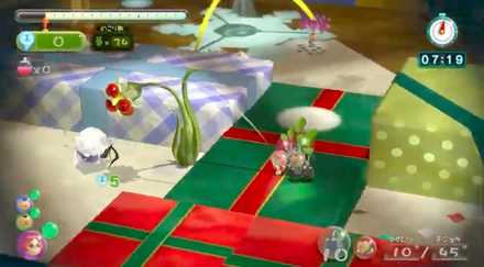 まずはピクミンを集めていく