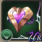 ハートの髪留め