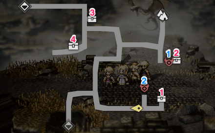 北シェパードロック山道 シンボルエネミー