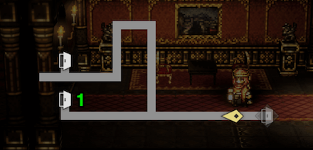 エドラス城 -王女の部屋- 宝箱 位置