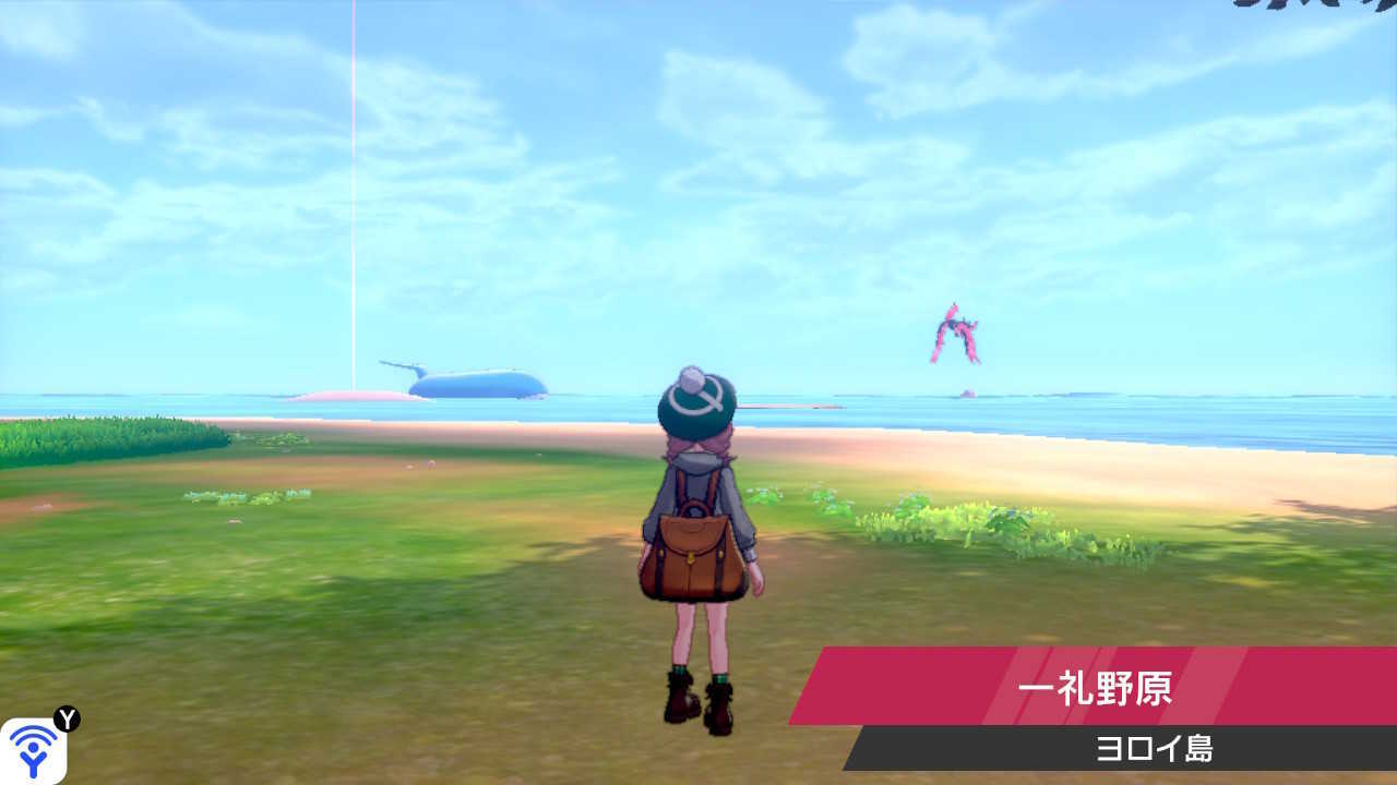 ガラルファイヤーは一礼野原から追いかける