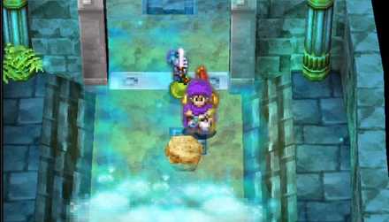 スイッチの下に岩を置く