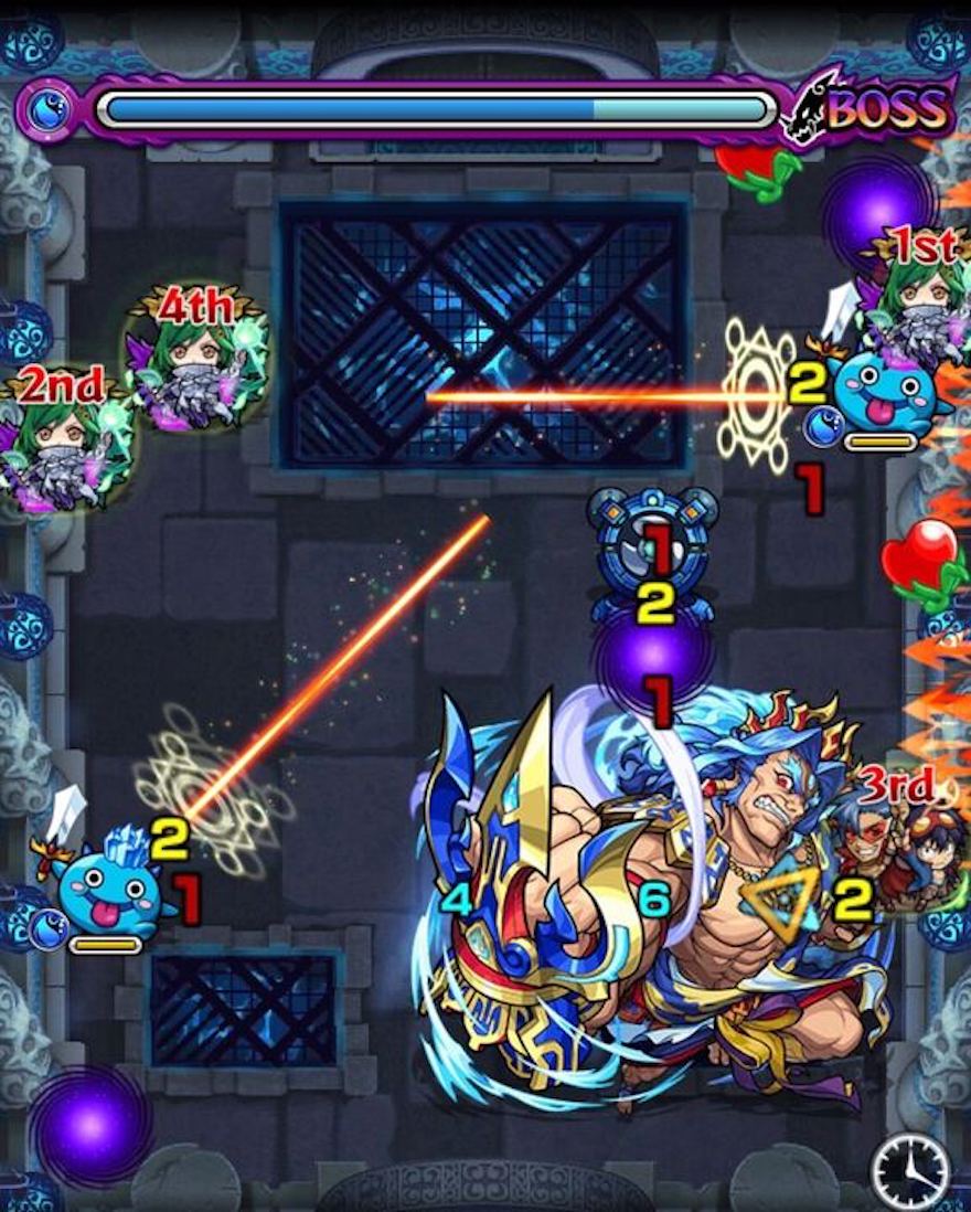 蔵王権現 ボス1 クロスドクロ処理後