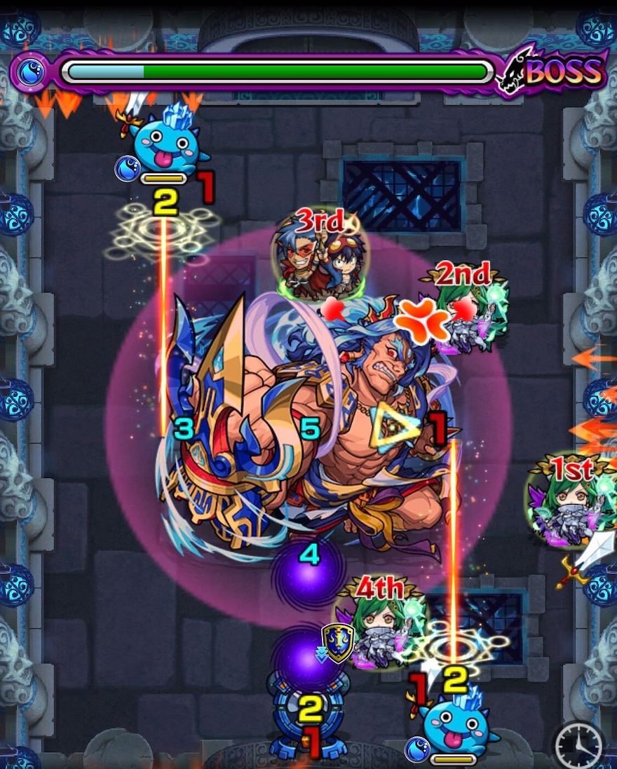 蔵王権現 ボス2 クロスドクロ処理後