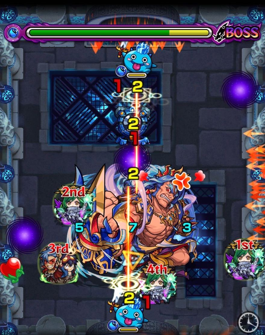 蔵王権現 ボス3 クロスドクロ処理後