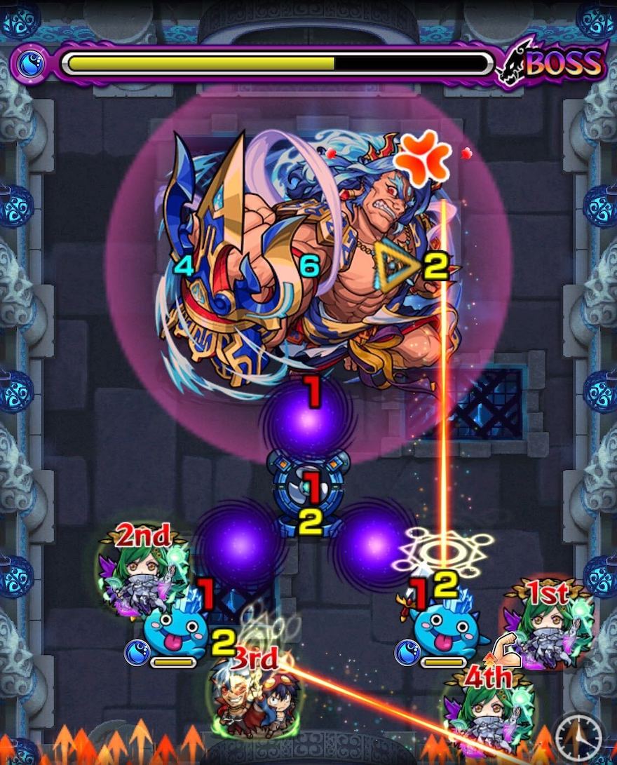 蔵王権現 ボス4 クロスドクロ処理後