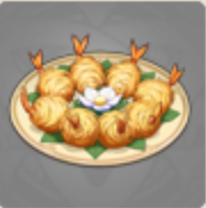 エビのポテト包み揚げのレシピ