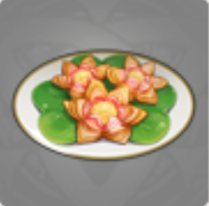 ハスの花パイのレシピ