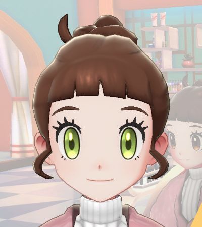 瞳イエローグリーン