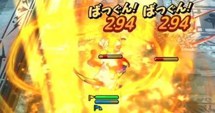 複数体同時に攻撃して一気に倒す