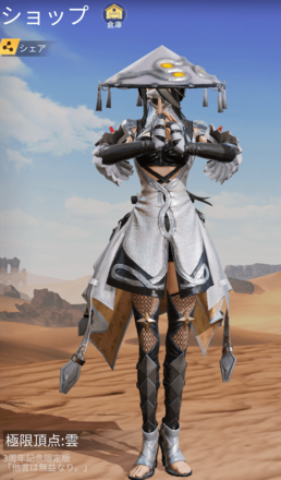 極限頂点：雲画像