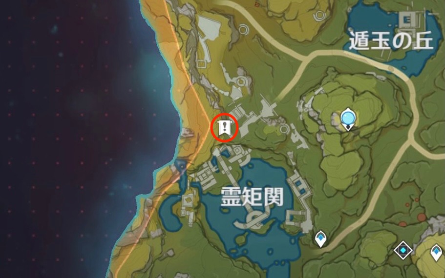 独眼坊大世界の場所