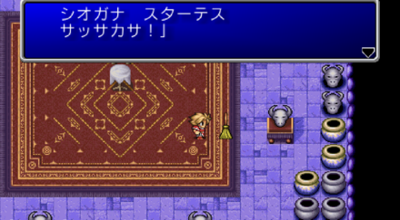 マトーヤの洞窟 ほうき