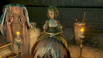 物売りの貴族婦人の画像