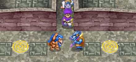 魔法陣からモンスターが出現することがある