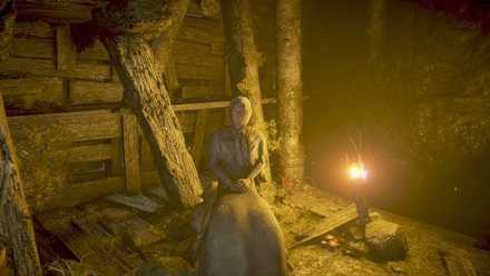 物売りの汚れた女の画像