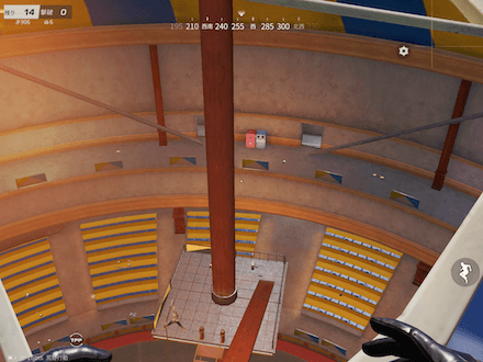 サーカス小屋屋上の画像