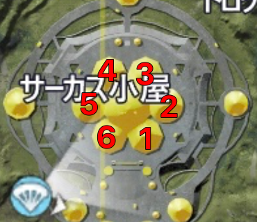 周辺テントの画像