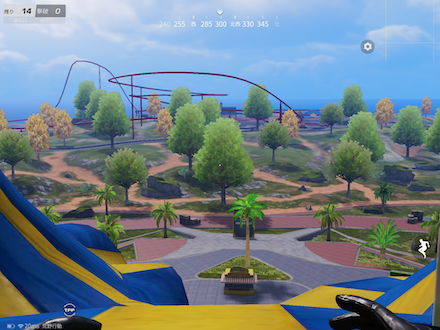 テントの屋根上の画像