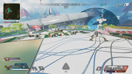 ガーデン右側の家