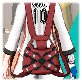 デザインレザーリュック