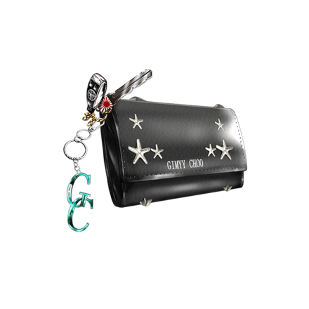 GIMYY CHOOのキーケース［ブラック×メタル］