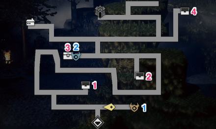 アーギュストの別邸前