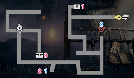 約色の洞窟 -深部-