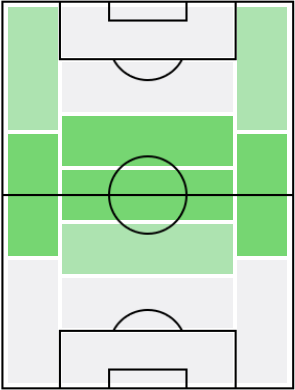 ピオトル・ジエリニスキの適正ポジション