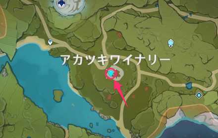 ワイナリーの大掃除のマップ