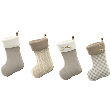 かべかけソックスのナチュラルの画像