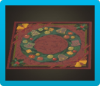 Icono de alfombra festiva