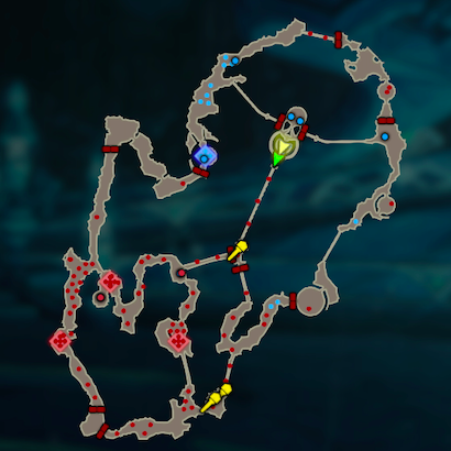 ゾーラ族の姫ミファーのマップ