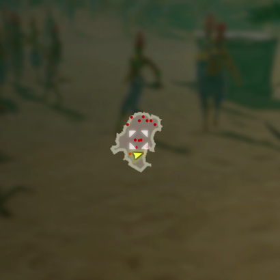 ウルボザの特訓のマップ