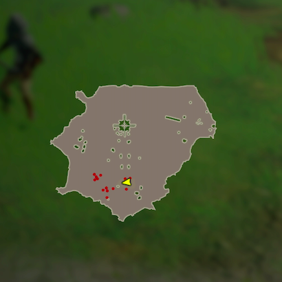 リンクの特訓 片手剣のマップ