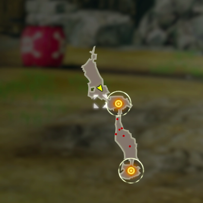 止めて飛ばしてのマップ